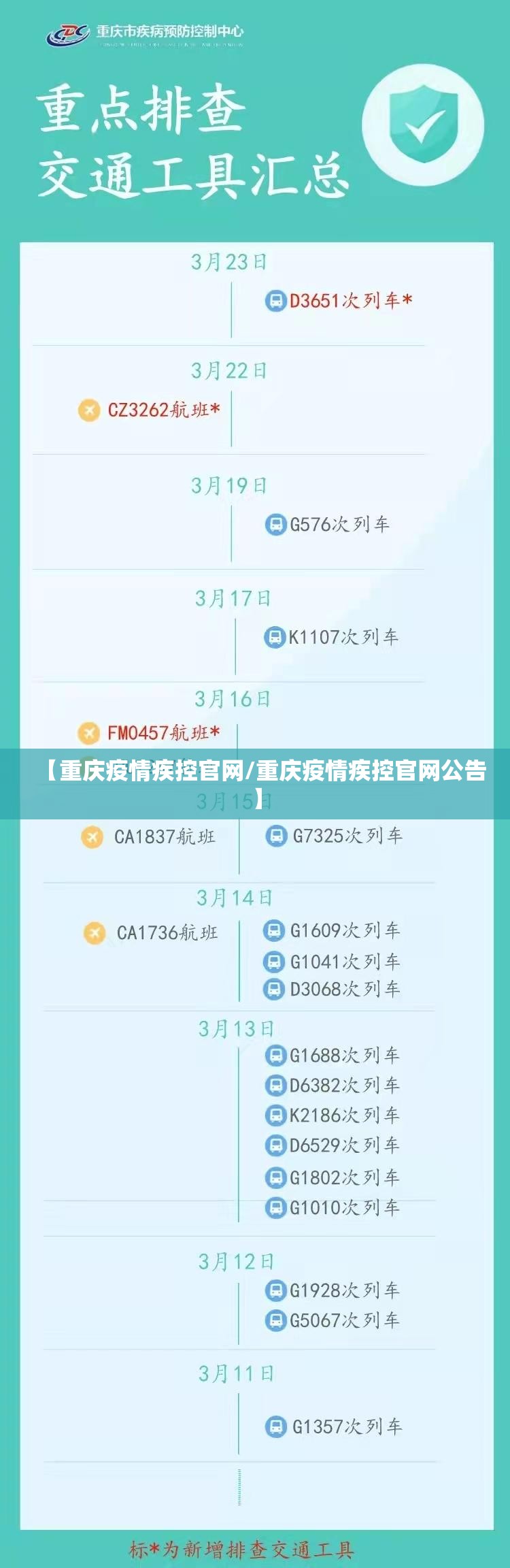 【重庆疫情疾控官网/重庆疫情疾控官网公告】