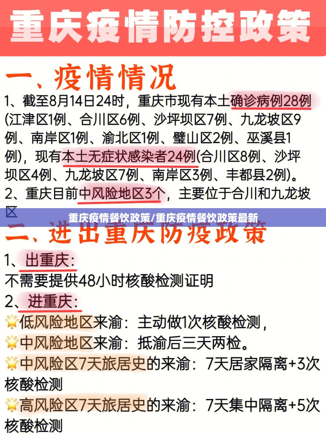 重庆疫情餐饮政策/重庆疫情餐饮政策最新