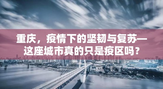 重庆，疫情下的坚韧与复苏—这座城市真的只是疫区吗？
