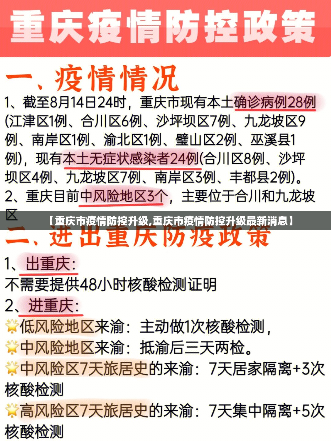 【重庆市疫情防控升级,重庆市疫情防控升级最新消息】