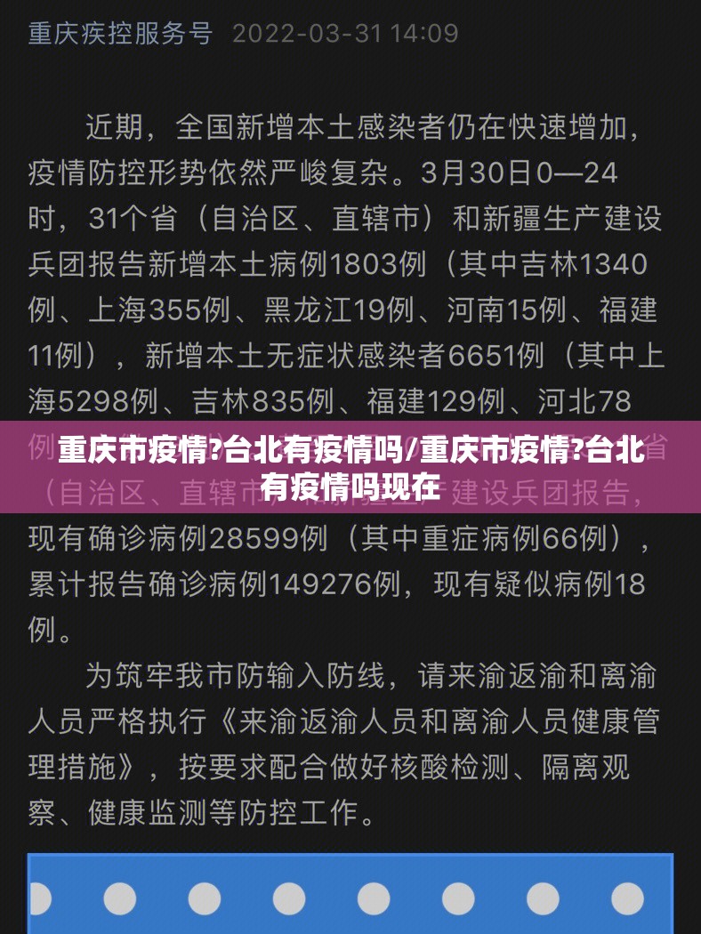 重庆市疫情?台北有疫情吗/重庆市疫情?台北有疫情吗现在