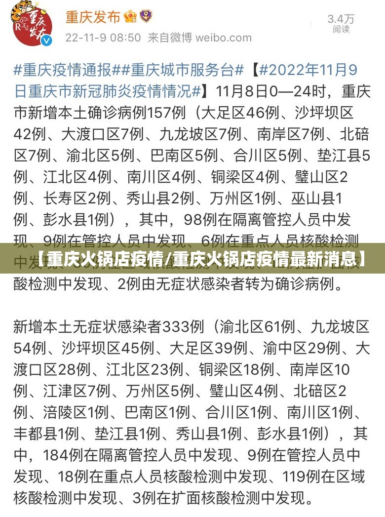 【重庆火锅店疫情/重庆火锅店疫情最新消息】