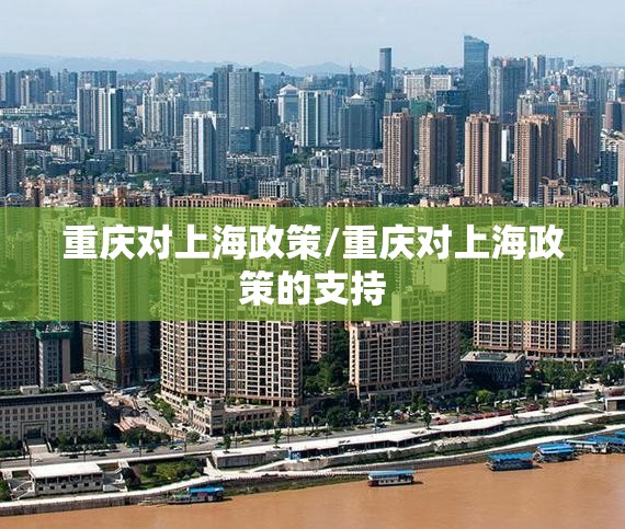 重庆对上海政策/重庆对上海政策的支持