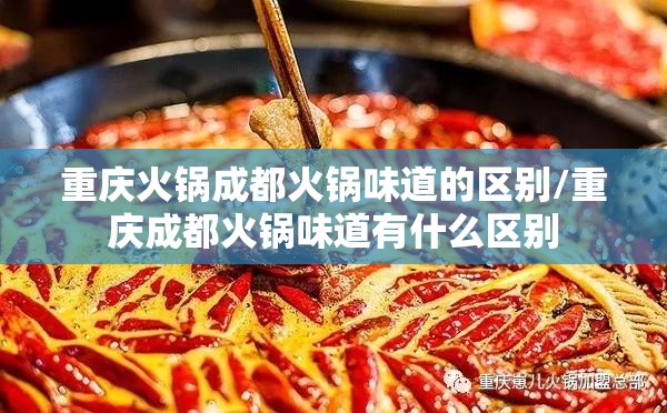 重庆火锅成都火锅味道的区别/重庆成都火锅味道有什么区别