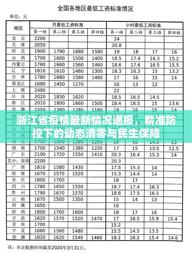 浙江省疫情最新情况通报，精准防控下的动态清零与民生保障