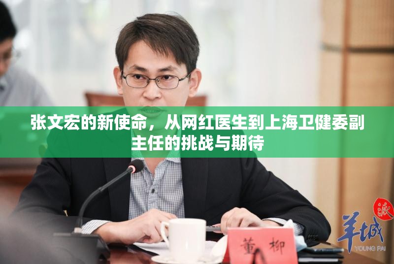 张文宏的新使命，从网红医生到上海卫健委副主任的挑战与期待
