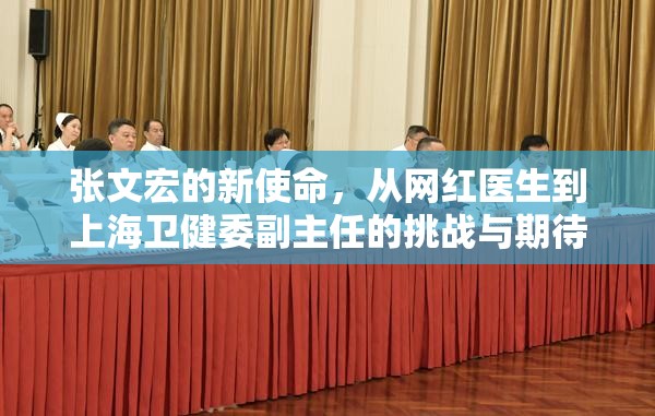 张文宏的新使命，从网红医生到上海卫健委副主任的挑战与期待