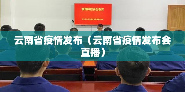 云南省疫情发布（云南省疫情发布会直播）