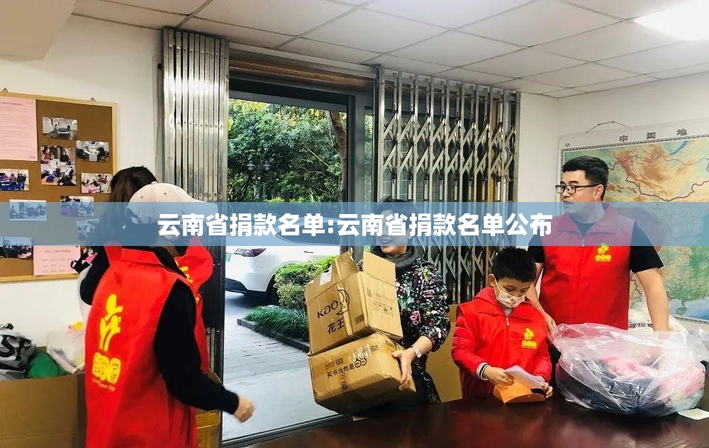 云南省捐款名单:云南省捐款名单公布