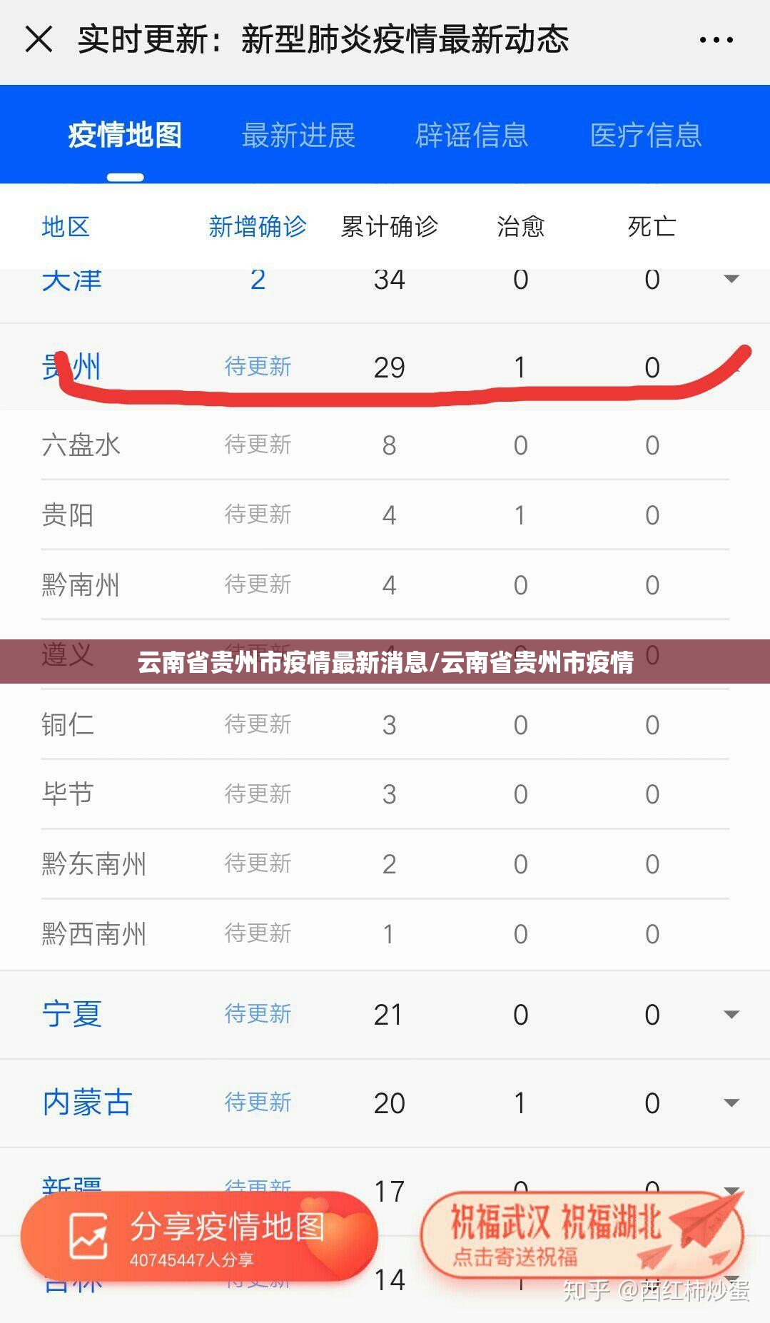 云南省贵州市疫情最新消息/云南省贵州市疫情