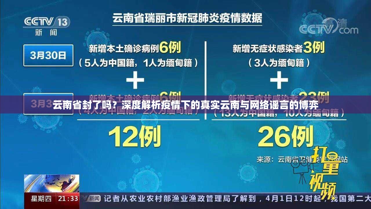云南省封了吗？深度解析疫情下的真实云南与网络谣言的博弈