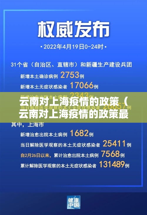 云南对上海疫情的政策（云南对上海疫情的政策最新）