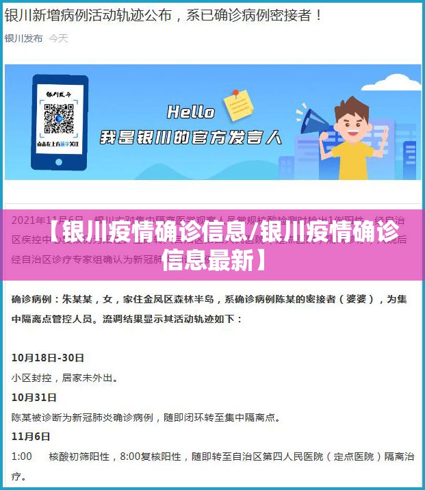 【银川疫情确诊信息/银川疫情确诊信息最新】