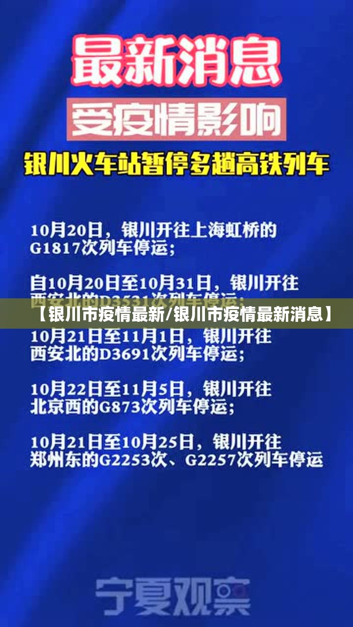 【银川市疫情最新/银川市疫情最新消息】